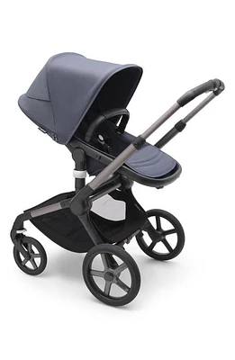 Bugaboo Fox 5 Complete Stroller in Graphite/Stormy Blue at Nordstrom