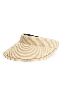 Nordstrom Packable Visor in Beige Light Combo at Nordstrom