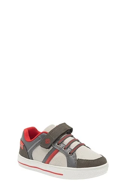 DREAM PAIRS School Low Top Sneaker Grey/Red at Nordstrom, M