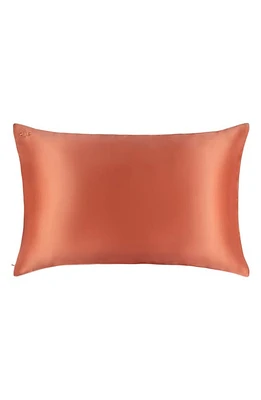 slip Pure Silk Pillowcase in Coral Sunset at Nordstrom, Size Queen