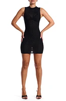 Naked Wardrobe Semisheer Minidress at Nordstrom,