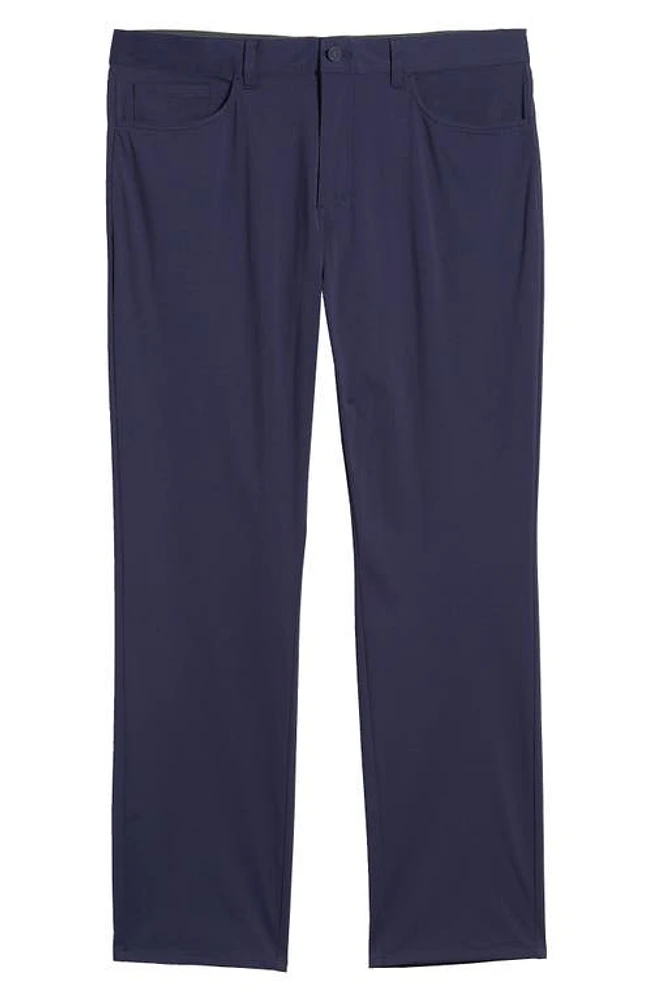 Johnston & Murphy XC4 Performance Five-Pocket Pants Navy at Nordstrom, X R