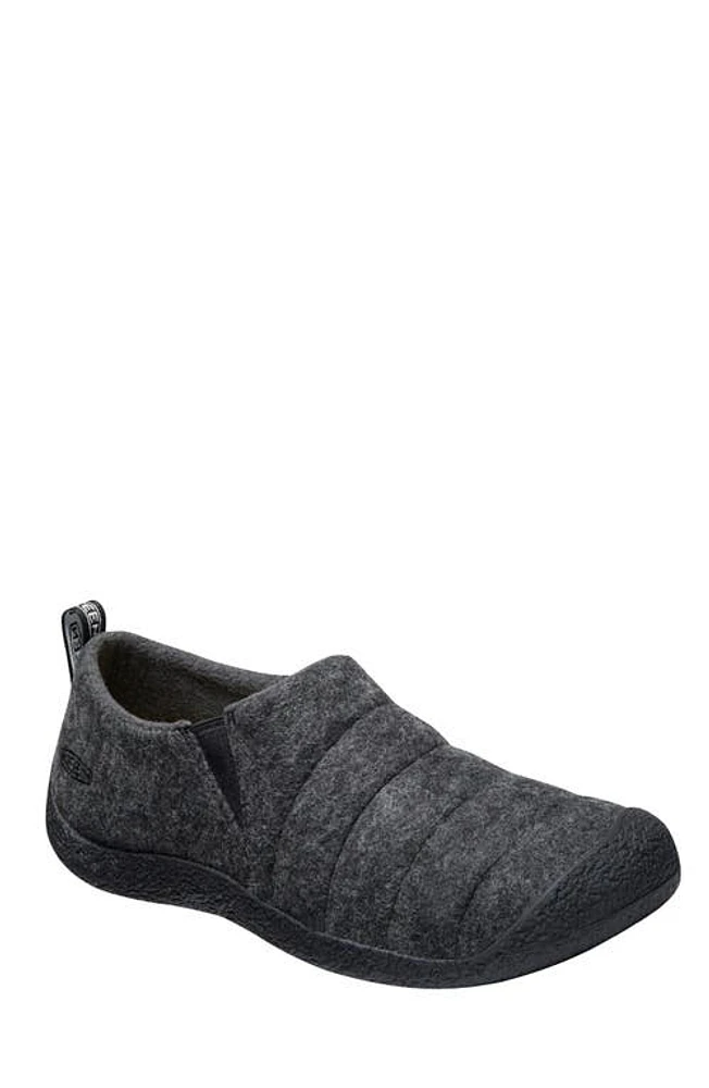 KEEN Howser II Slipper Charcoal Grey Felt/Black at Nordstrom,