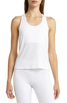 Alo All Day Racerback Tank in White at Nordstrom, Size Large