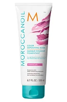 MOROCCANOIL Color Depositing Mask Temporary Color Deep Conditioning Treatment in Hibiscus at Nordstrom, Size 6.7 Oz