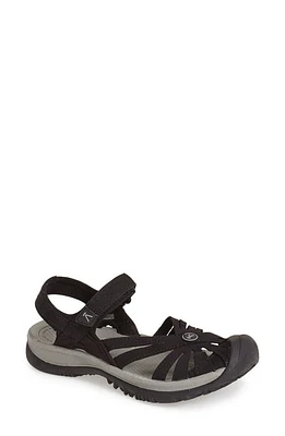 KEEN 'Rose' Sandal Black/Grey at Nordstrom,