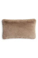 UnHide Squish Fleece Lumbar Pillow in Mocha Sharpei at Nordstrom