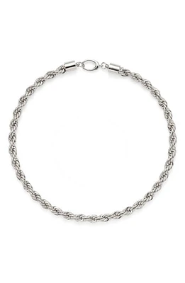 Lady Grey XL Rope Chain Necklace in Silver at Nordstrom