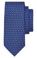 FERRAGAMO Prisco Silk Tie in Marine at Nordstrom