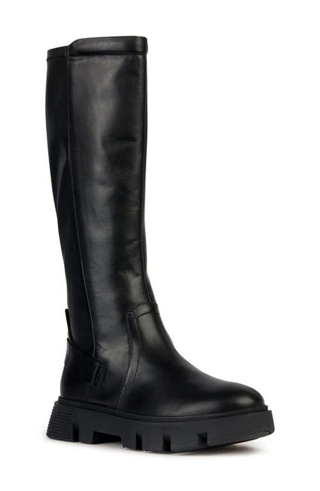 Geox Vilde Tall Boot Black at Nordstrom,