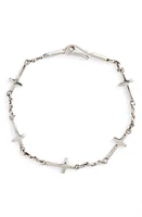 Caputo & Co. Men's Multicross Sterling Silver Bracelet at Nordstrom