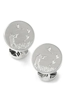 Cufflinks, Inc. Hunter Embossed Cuff Links in Silver at Nordstrom