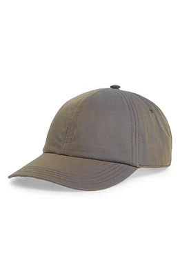 burberry Iridescent Cotton Twill Adjustable Baseball Cap Iron at Nordstrom,