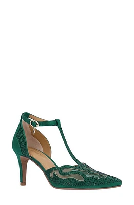 J. Reneé Lisa T-Strap Pump Emerald at Nordstrom,