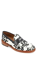 TAFT The Fitz Penny Loafer Wallflowers Calf Hair at Nordstrom,