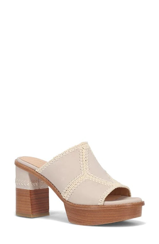 Frye Pipa Crochet Platform Sandal Ivory at Nordstrom