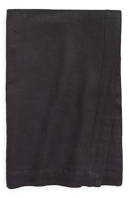 Tekla Linen Tablecloth in Black at Nordstrom