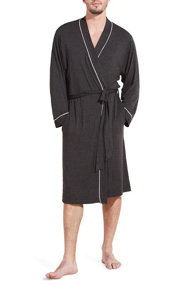 Eberjey William Lightweight Jersey Knit Robe at Nordstrom,