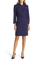 Tahari ASL Two Piece Crop Jacket & Sheath Dress at Nordstrom,