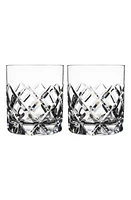 Orrefors Sofiero Set of 2 Crystal Old Fashioned Glasses in Clear at Nordstrom