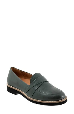 SoftWalk Walsh Loafer Dk Green at Nordstrom,