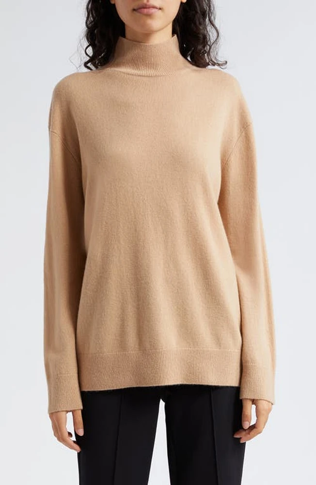 Vince Cashmere Turtleneck Sweater Camel at Nordstrom,