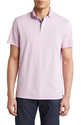 Stone Rose Performance Piqué Polo Lavender at Nordstrom,