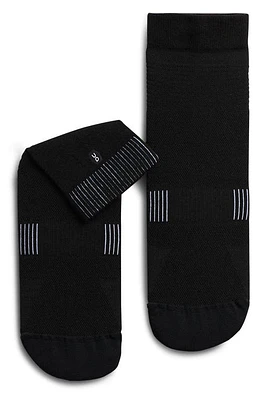 On Ultralight Crew Socks in Black/White at Nordstrom, Size Large