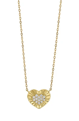 Bony Levy BL Icon Diamond Heart Pendant Necklace in 18K Yellow Gold at Nordstrom