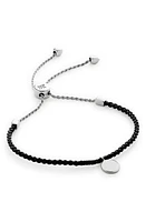 Monica Vinader Linear Disc Friendship Bracelet in Sterling Silver at Nordstrom