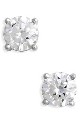 Lafonn Simulated Diamond Stud Earrings in Silver/Clear at Nordstrom