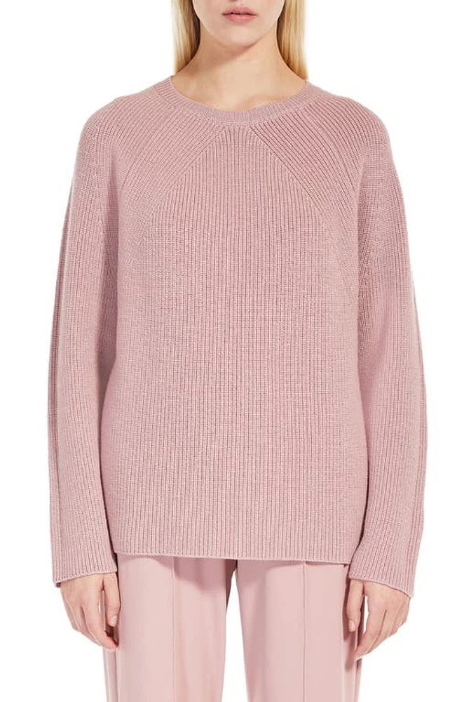 Max Mara Leisure Balenio Virgin Wool Sweater in Pink at Nordstrom, Size Large