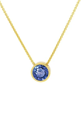 Dean Davidson Midi Signature Stone Pendant Necklace in Midnight Blue/gold at Nordstrom