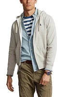 Polo Ralph Lauren Fleece Zip Hoodie Light Sport Heather at Nordstrom,