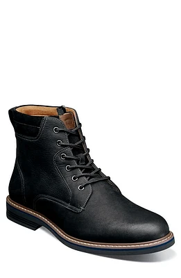 Florsheim Norwalk Plain Toe Lace-Up Boot Black at Nordstrom,