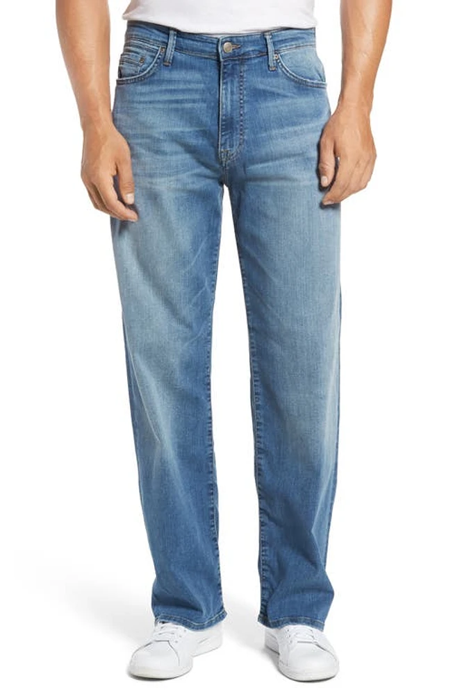 Mavi Jeans Max Relaxed Fit Mid Indigo Williamsburg at Nordstrom, X