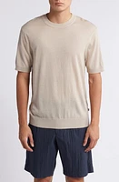 NN07 Harold 6584 Short Sleeve Wool Blend Crewneck Sweater at Nordstrom,