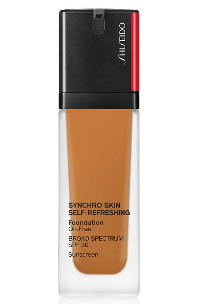 Shiseido Synchro Skin Self-Refreshing Liquid Foundation in 430 Cedar at Nordstrom