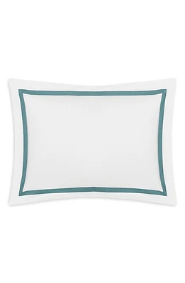 Matouk Lowell Pillow Sham in Deep Jade at Nordstrom, Size Standard