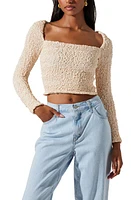 ASTR the Label Sorrel Long Sleeve Crop Top at Nordstrom,