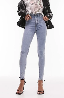 Topshop Joni Jeans Light Blue at Nordstrom, X