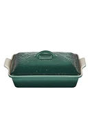 Le Creuset Heritage 2 1/2 Quart Covered Rectangular Stoneware Casserole in Artichaut at Nordstrom