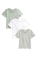 Nordstrom 3-Pack Assorted Cotton Crewneck T-Shirts Pack at Nordstrom, M