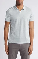 Robert Barakett Foyer Floral Cotton Johnny Collar Polo at Nordstrom,