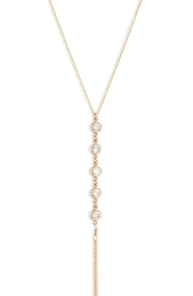 Set & Stones Rory Y-Necklace in Gold at Nordstrom