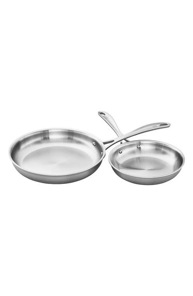 ZWILLING Spirit Polished 2-Piece Fry Pan Set in Stainless Steel at Nordstrom