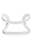 Karine Sultan Elise Minimalist Cuff in Silver at Nordstrom