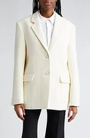 Jil Sander Virgin Wool Blazer Chalk at Nordstrom, Us