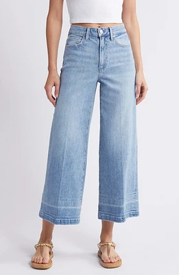 PAIGE Harper High Waist Ankle Wide Leg Jeans Larissa at Nordstrom,