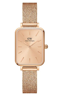 Daniel Wellington Quadro Unitone Mesh Strap Watch